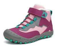 Mishansha Bottine Enfants Hiver Chaussure Neige Fille Fourrees Bottes Hiver Garçon Chaussure Boots Randonnée Apres Ski Violet,GR.34