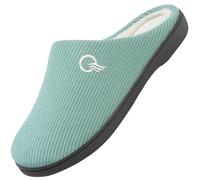 Mishansha Chausson Hommes Femmes Hiver Pantoufles Mousse Mémoire Peluche Chaud Chaussons Maison Antidérapantes 40/41 EU