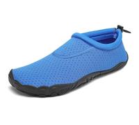 Mishansha Chaussure Aquatique Homme Femme Chaussures d'eau Respirant Antidérapant Chausson de Plage pour Mer Piscine Riviere Natation Canyoning Voile, Bleu Lapis, 42 EU