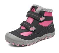 Mishansha Enfants Bottines de Neige Chaudes Hiver Gr.24-38 | Garçon, Fille, Antidérapante, Trekking, Outdoor, Confort, Bottes de Randonnée, Camping