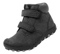 Mishansha Enfants Plein Air Bottes de Trekking Garçon Confortable Léger Chaussures Randonnée pour Fille Respirant Antidérapant Chaussure Marche, Unisexe Noir 38