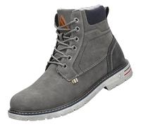 Mishansha Femme Bottes Hiver Randonnée Chaussures Imperméable Bottes de Neige en Plein Air Chaudes Fourrure Bottine, Gris 41