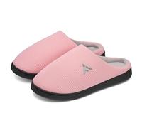 Mishansha Homme Femme Maison Pantoufles en Mousse À Mémoire Haute Densité Chaude Intérieur Anti-dérapant Chaussures Rose GR.39