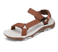 Mishansha Sandales de Randonnée pour Homme, Sandales de Trekking à Bout Ouvert, Sandales de Sport d’Été pour Activités de Plein Air, Marron 42 EU