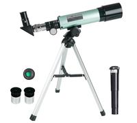 Misilmp Télescopes Enfant, Astronomique Zoom 90X HD Extérieur Monoculaire Télescope Spatial Portable Réfracteur Visualiste Astronomique avec Trépied pour Enfants Débutants et Amateurs.