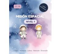 Misión espacial: Cuaderno para niños de 3-5 años