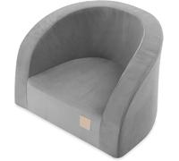 MISIOO Fauteuil pour enfants à partir de 1 an - Velvet Premium Fauteuil pour enfants - Stable Et Doux - Rembourré Ergonomiquement - 40x53x36 cm