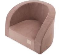 MISIOO Fauteuil pour enfants à partir de 1 an - Velvet Premium Fauteuil pour enfants - Stable Et Doux - Rembourré Ergonomiquement, 40x53x36 cm