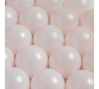 MISIOO Jouets à partir de 1 an : 50 balles pour piscine à balles - Jouets pour bébé, balles en plastique robustes et sûres non toxiques - Taille 6 cm - Rose coloré pour les enfants