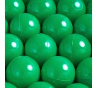 MISIOO Jouets pour bébé à partir de 1 an - 50 balles pour piscine à balles - Taille : 6 cm - Sûres - Non toxiques - Balles en plastique résistantes aux chocs - Idéales pour un plaisir de jeu sûr