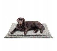MISIOO Pet Zen - Lit pour chien - Lavable - 120 x 80 cm - Tapis robuste et facile d'entretien pour un usage quotidien en intérieur