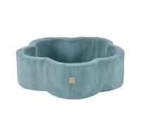 MISIOO Piscine à balles conviviale pour bébé À partir de 1 an - En mousse - 95 x 30 cm - Forme de fleur - Parfaite pour chambre d'enfant, salle de jeux et fêtes