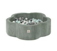 MISIOO Piscine à balles pour enfant 95 x 30 cm - 300 balles (6 cm) - Jouet pour bébé à partir de 1 an - Parfait pour les tout-petits et pour s'amuser