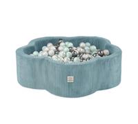 MISIOO Piscine à balles pour enfant 95 x 30 cm - 400 balles (6 cm) - Jouet pour bébé à partir de 1 an - Parfait pour les tout-petits et pour s'amuser