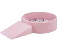 MISIOO Piscine à balles pour enfants avec blocs de construction en mousse - 200 balles pour l'aire de jeux intérieure - Jeu sûr et créatif pour les bébés