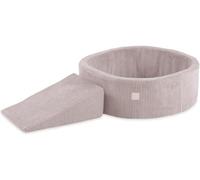 MISIOO Piscine à balles pour enfants avec blocs de construction en mousse - 200 balles pour l'aire de jeux intérieure - Jeu sûr et créatif pour les bébés