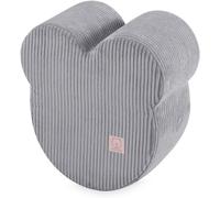 MISIOO Premium Coussin de sol 46x25 cm - Coussin d'assise enfant pour le mobilier de la chambre d'enfant - parfait pour jouer, se détendre et apprendre - Cord - Gris