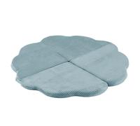 MISIOO Tapis d'éveil pliable pour bébé 115x115x5 cm - Tapis d'éveil sympathique pour les tout-petits - Tapis d'éveil souple de haute qualité - Bleu