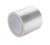 MISIQIMA Ruban Butyle en Feuille D'aluminium, Scotch Etanche Eau, Ruban Etancheite 100MM × 5M, Scotch Anti Fuite pour Sceller les Fissures dans Gouttières, Tuyaux, Piscines et Toits