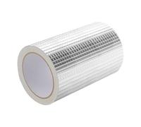 MISIQIMA Ruban Butyle en Feuille D'aluminium, Scotch Etanche Eau, Ruban Etancheite 150MM × 5M, Scotch Anti Fuite pour Sceller les Fissures dans Gouttières, Tuyaux, Piscines et Toits