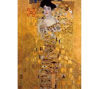 MISITU Puzzle 1000 pièces pour Adultes Gustav Klimt Puzzle Portrait d'Adele Bloch-Bauer Art Adulte Puzzles