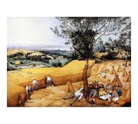 MISITU Puzzle 2000 pièces pour adultes Art Puzzle Peintures de Pieter Bruegel Les récolteurs Puzzles adultes