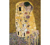 MISITU Puzzle de 2000 pièces pour adultes Gustav Klimt Puzzle Le Baiser Art Classique Puzzles pour Adultes