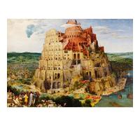MISITU Puzzles 2000 pièces pour adultes Pieter Bruegel The Elder The Great Tower of Babel Difficult Puzzles Noël Cadeau d'anniversaire Jouets 39,37 x 70,56 pouces