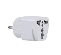 Miskall Adaptateur de Voyage UE, Adaptateur européen Multifonction convertisseur de Conversion Prise Murale pour Allemagne France 100-250V