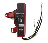 Miskall Boîte de Commande de l'interrupteur d'allumage, Arrêt du Moteur sur l'interrupteur Fast Start Sturdy Engine Iminter Interrupteur Boîte de Commande avec 2 Touches pour GX160 5.5HP