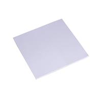 Miskall Coussin Thermique CPU, Coussin Thermique en Silicone 100x100x2mm Doux et sûr pour Ordinateur(Gris Blanc)