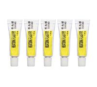 Miskall CPU Thermal Coller High Performance Heat Silicone Grease pour l'électronique et Les imprimantes 3D Pâte Blanche 5pcs Set 25g