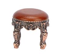 Miskall Dollhouse Miniature Round Stool Model Toy Accessory for 1:12 Scale Mini Furniture