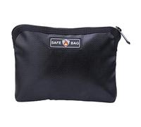 Miskall Fireproof Money Sac, support de document imperméable avec fermeture éclair, sacle de batterie au lithium à l'épreuve du feu à deux côtés en fibre de feu à double face