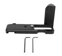 Miskall Poignée de Support en Forme de L pour Appareil Photo XM5, poignée en Alliage d'aluminium avec Plaque à dégagement Rapide, Montage sécurisé, Coussinet antidérapant pour la (Black)