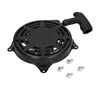 Miskall Remplacement d'accessoires de démarrage de Moteur de Traction de démarreur, avec vis pour BS1750 497680 Plastique en Acier Noir Compact léger Durable