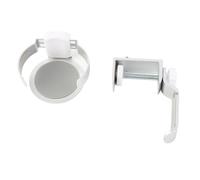 Miskall Support de 2 en 1 Tasse, avec Cintre de Casque Under Desk à 360 degrés Rotation de Casque de Jeu Anti-déversement, pour Bouteilles d'eau, Accessoires de Bureau de Jeu