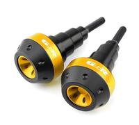 MISKYN Cadre De Protection Contre Les Chutes De Moto, Carénage Coulissant, Protection Anti-Crash, pour Suzuki GSR400 GSR600 GSR750 GSR 600 750 Moteur (Couleur : Or)