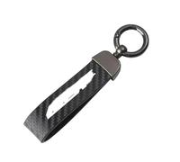 MISKYN Porte-clés de Moto en Cuir de Haute qualité, Bijoux avec Boucle en Fer à Cheval pour H-Onda CBF 500 600 600S 1000 CBF600 CBF1000 CBF500, Noir