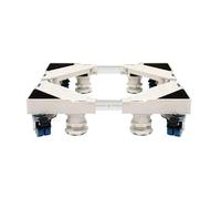 MiSMiAO Base de réfrigérateur à quatre roues de 8 pieds, réglable en longueur et en largeur, hauteur totale de 11,5 cm,support réglable, base mobile multifonctionnelle[8 pieds 4 roues]