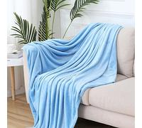 MiSMiAO Couverture Douillette Tapis de Sommeil Lavable Couvre-lit 70x100cm Bleu Couvertures pour Chien Couverture d'hiver Robuste pour Animaux domestiques, Chats, Chatons, Nettoyage Facile