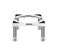 MiSMiAO Socle de machine à laver 4/6/8/10 pouces Pieds réglables en hauteur Socle pour sèche-linge Socle réglable 18-25 pouces Socle congélateur coffre Châssis socle pour sèche-linge Tapis