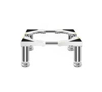 MiSMiAO Socle pour machine à laver 4/6/8/10 pouces - Pieds réglables en hauteur - Pied pour sèche-linge - Socle réglable de 45,7-63,5 cm - Pied pour congélateur - Socle pour sèche-linge avec tapis