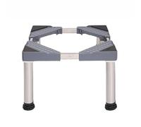 MiSMiAO Support de réfrigérateur 40 cm, socle réglable de 4 cm, plaque grise