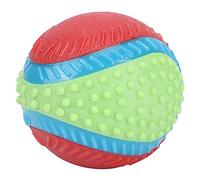 MISNODE Globe en Caoutchouc pour Chien, Broyage des Dents, Jouets pour Chiens, Libération du Stress, Jouet à Mâcher pour Animaux de Compagnie, Jouets Interactifs D'entraînement pour Chiens, Jouet à Mâ