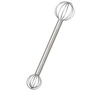 Miso Muddler, fouet Miso à double tête en acier inoxydable pour soupe, sauce et pâte, gadget de cuisine japonais, outil d'agitation de 7, 87 pouces, Muddler