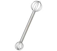 Miso Muddler, fouet miso à double tête en acier inoxydable pour soupe, sauce et pâte, gadget de cuisine japonais, outil d'agitation de 7, 87 pouces, fouet