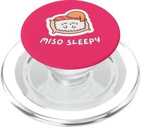 Miso Sleepy Mignon Bento Kawaii Boîte à bento amant, nourriture japonaise PopSockets PopGrip pour MagSafe