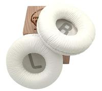 Misodiko Coussinets de Rechange Ronds 70 mm pour JBL T500BT T450BT, Tune 500BT 600BTNC on-Ear/Sony MDR-V150 V200 V250 V300 V400 ZX300 Blanc