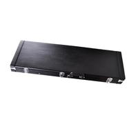 misppro Étui rigide carré pour guitare électrique avec verrou de verrouillage rembourré pour guitares électriques standard 105 x 36 x 9 cm